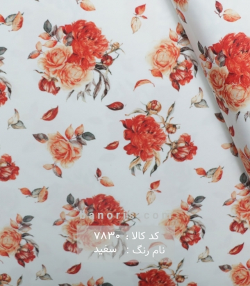 کرپ مازراتی گلدار