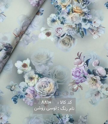 کرپ گلدار