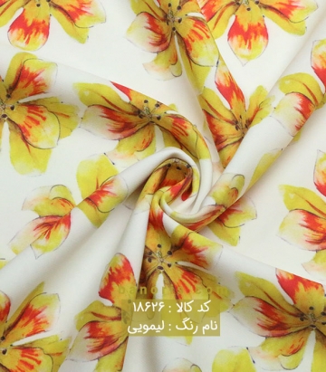کرپ مازراتی گلدار