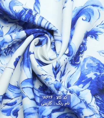 کرپ مازراتی گلدار