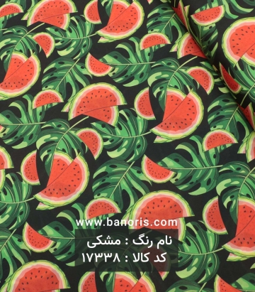حریر کرپ طرحدار