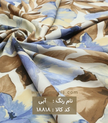 کرپ گلدار