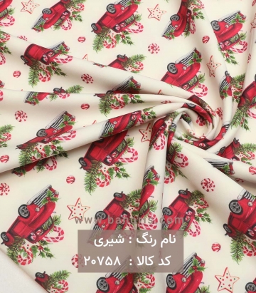 کرپ مازراتی گلدار