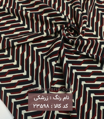 حریر کرپ طرحدار