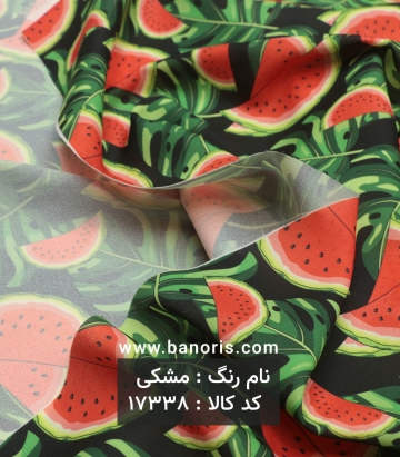 حریر کرپ طرحدار
