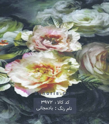ساتن گلدار