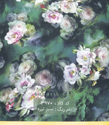 ساتن گلدار