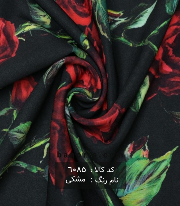 کرپ مازراتی گلدار