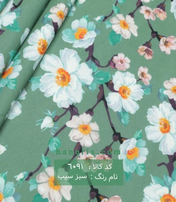 کرپ مازراتی  گلدار