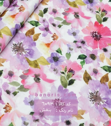 کرپ مازراتی گلدار
