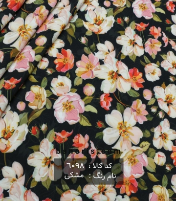 کرپ مازراتی گلدار