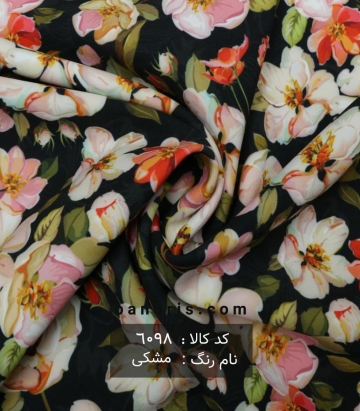 کرپ مازراتی گلدار