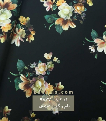کرپ گلدار